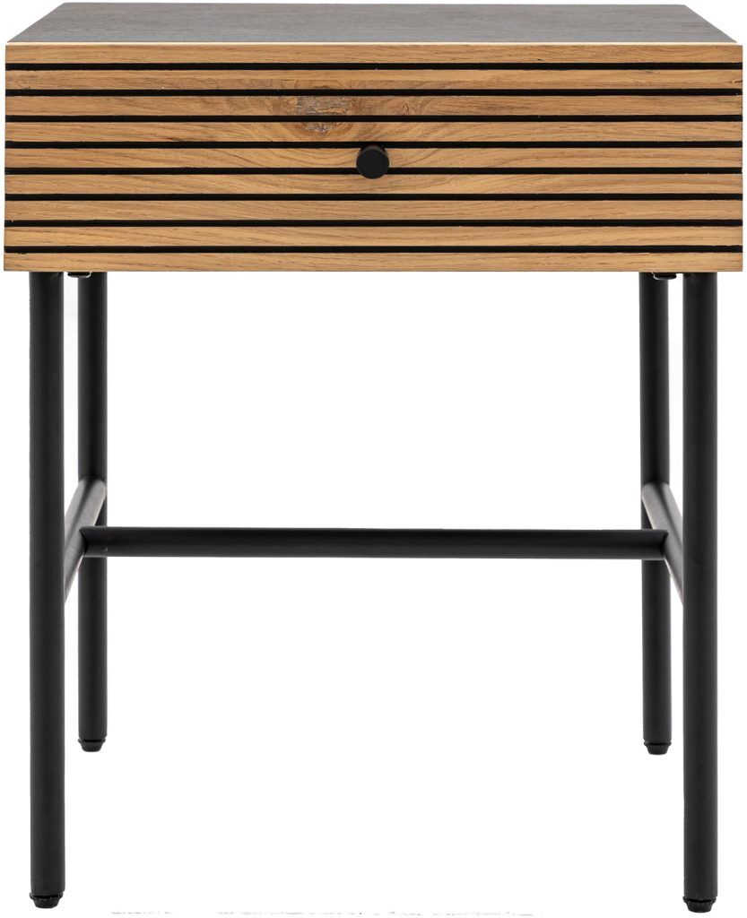 Gallery Direct Hyland 1 Drawer Bedside | Shackletons