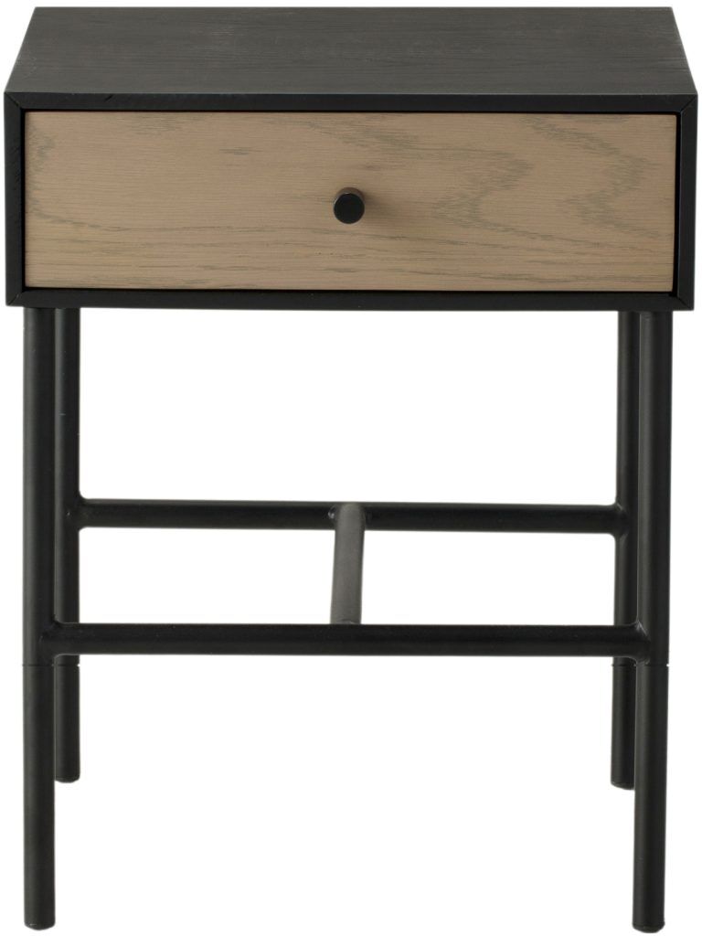 Gallery Direct Carbury 1 Drawer Bedside Table | Shackletons