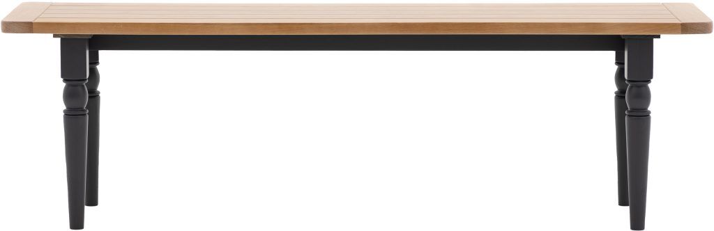 Gallery Direct Eton Dining Bench Meteor | Shackletons