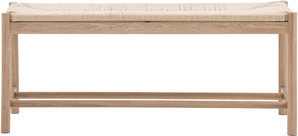 Gallery Direct Eton Rope Bench | Shackletons