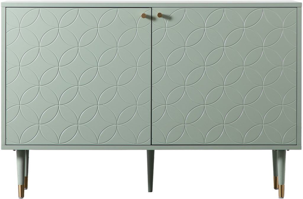 Gallery Direct Holbrook 2 Door Cabinet Mint | Shackletons