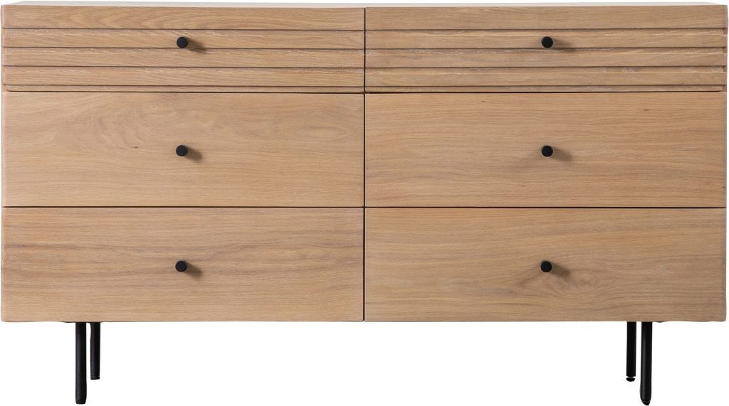 Gallery Direct Okayama 6 Drawer Chest | Shackletons