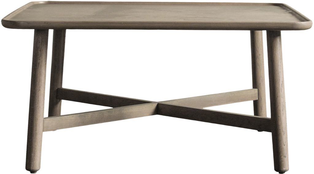 Gallery Direct Kingham Square Coffee Table Grey | Shackletons