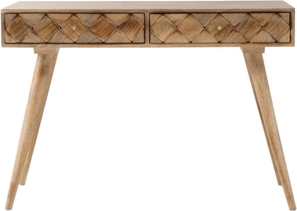 Gallery Direct Tuscany Console Table Burnt Wax | Shackletons