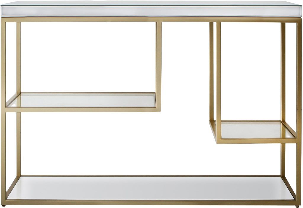 Gallery Direct Pippard Console Table Champagne | Shackletons