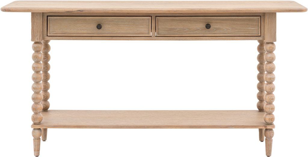 Gallery Direct Artisan 2 Drawer Console Table | Shackletons