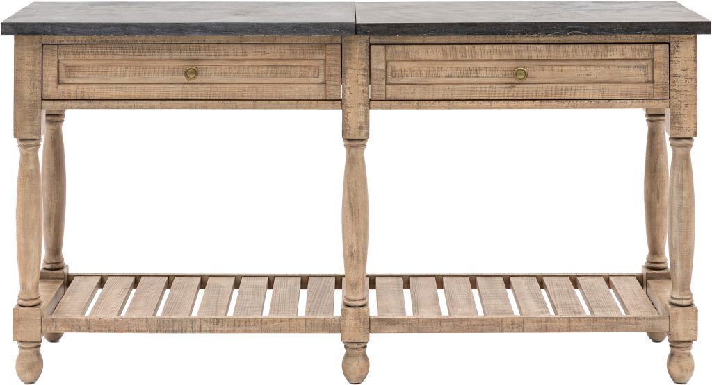 Gallery Direct Vancouver 2 Drawer Console | Shackletons