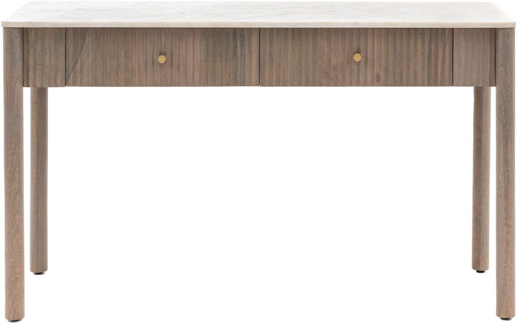 Gallery Direct Marmo 2 Drawer Console | Shackletons