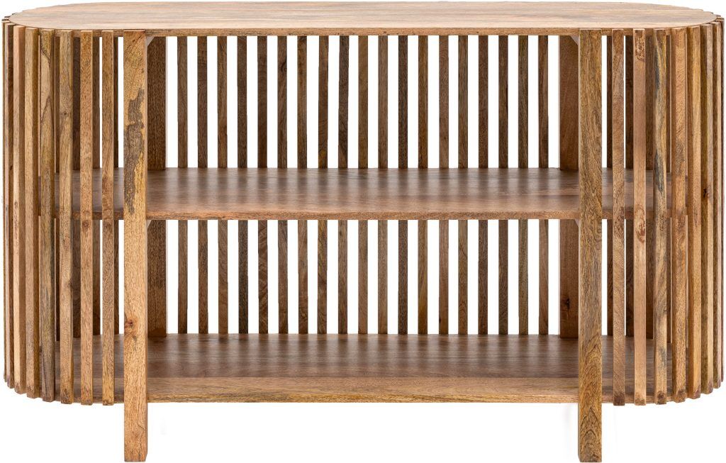 Gallery Direct Voss Slatted Console Table | Shackletons