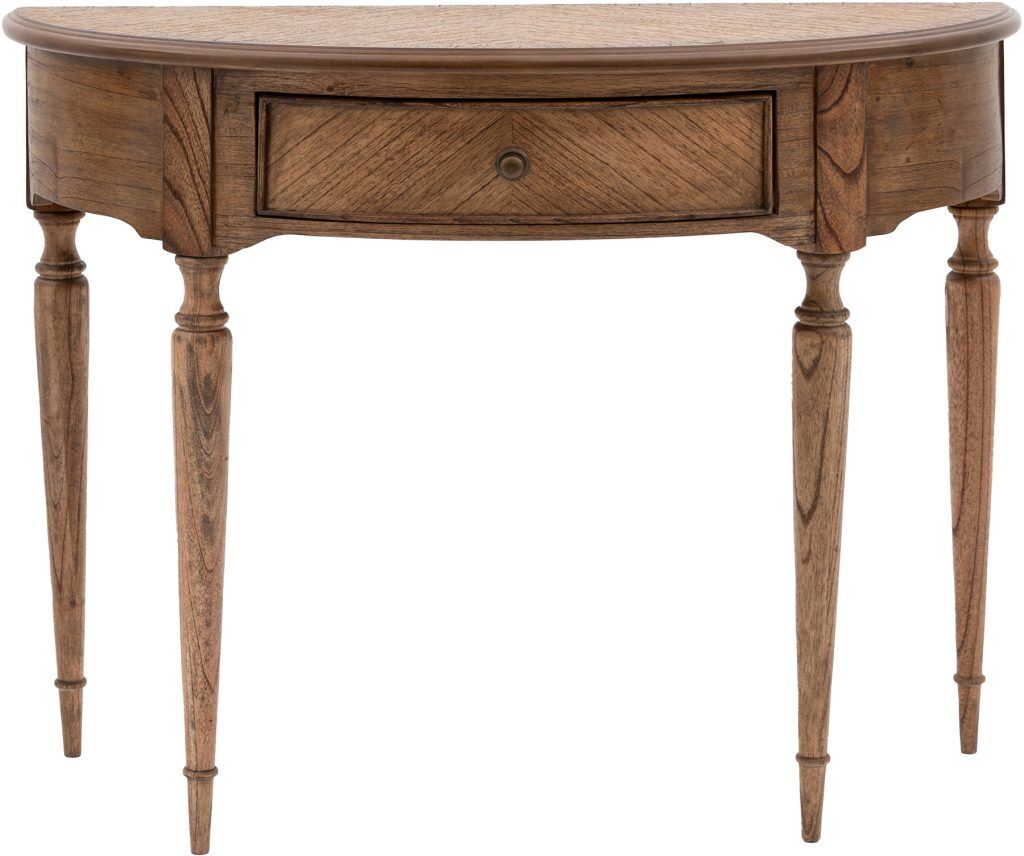 Gallery Direct Highgrove Demi Lune Table | Shackletons