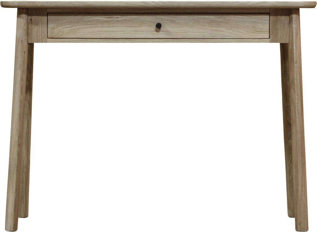 Gallery Direct Kingham 1 Drawer Desk Grey | Shackletons