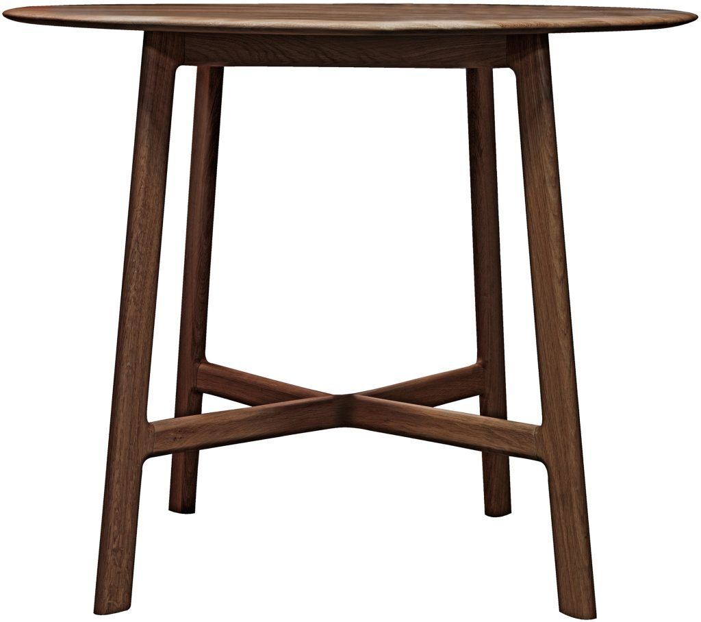 Gallery Direct Madrid Round Dining Table Walnut | Shackletons