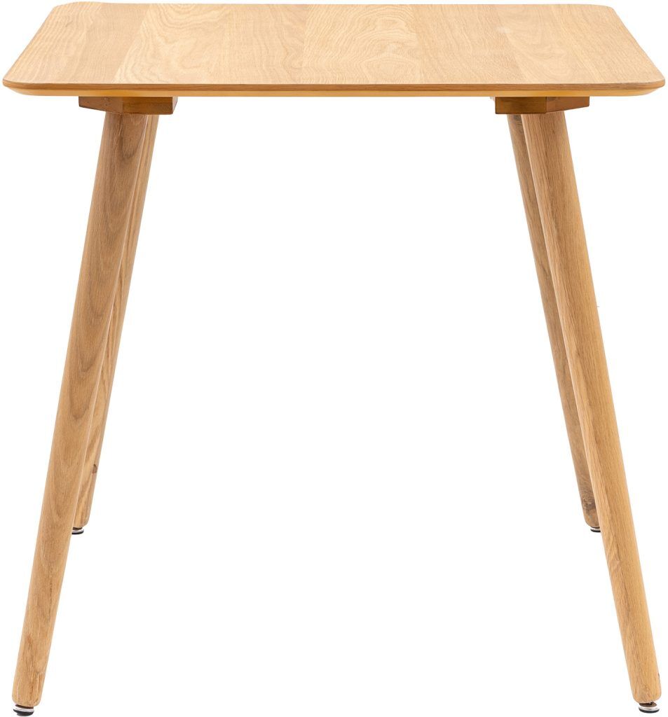 Gallery Direct Hatfield Square Dining Table Natural | Shackletons