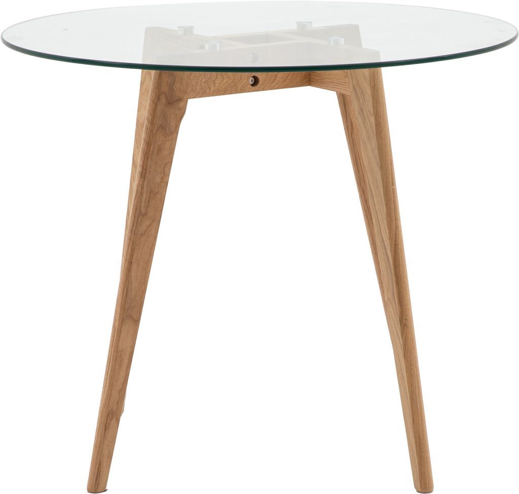 Gallery Direct Blair Round Dining Table Oak | Shackletons