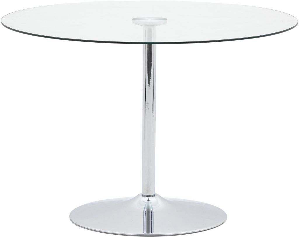 Gallery Direct Fielding Dining Table Clear Glass | Shackletons