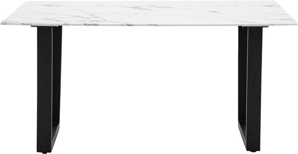 Gallery Direct Davidson Dining Table White Effect | Shackletons