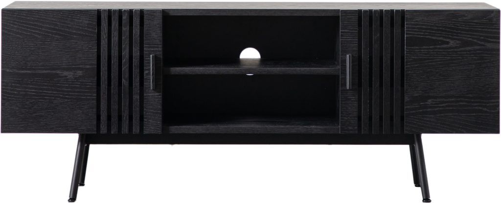 Gallery Direct Holsen Media Unit Black | Shackletons