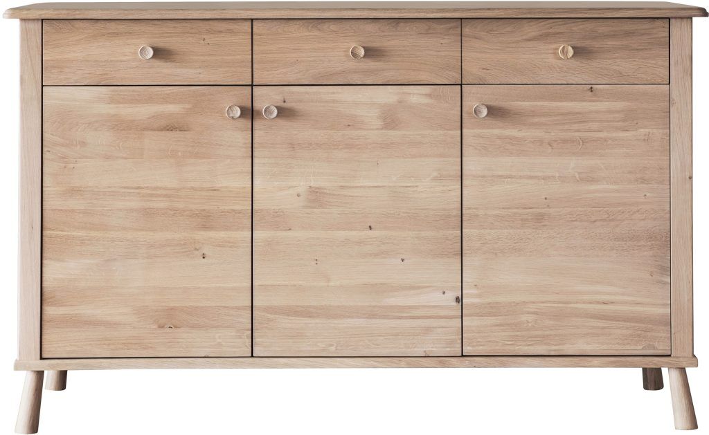 Gallery Direct Wycombe 3 Door 3 Drawer Sideboard | Shackletons