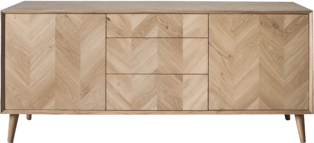 Gallery Direct Milano 2 Door 3 Drawer Sideboard | Shackletons
