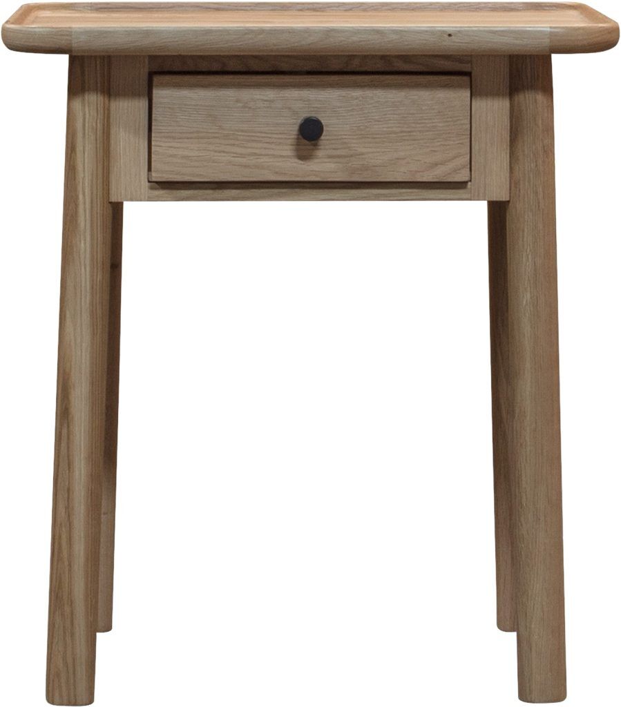 Gallery Direct Kingham 1 Drawer Side Table | Shackletons