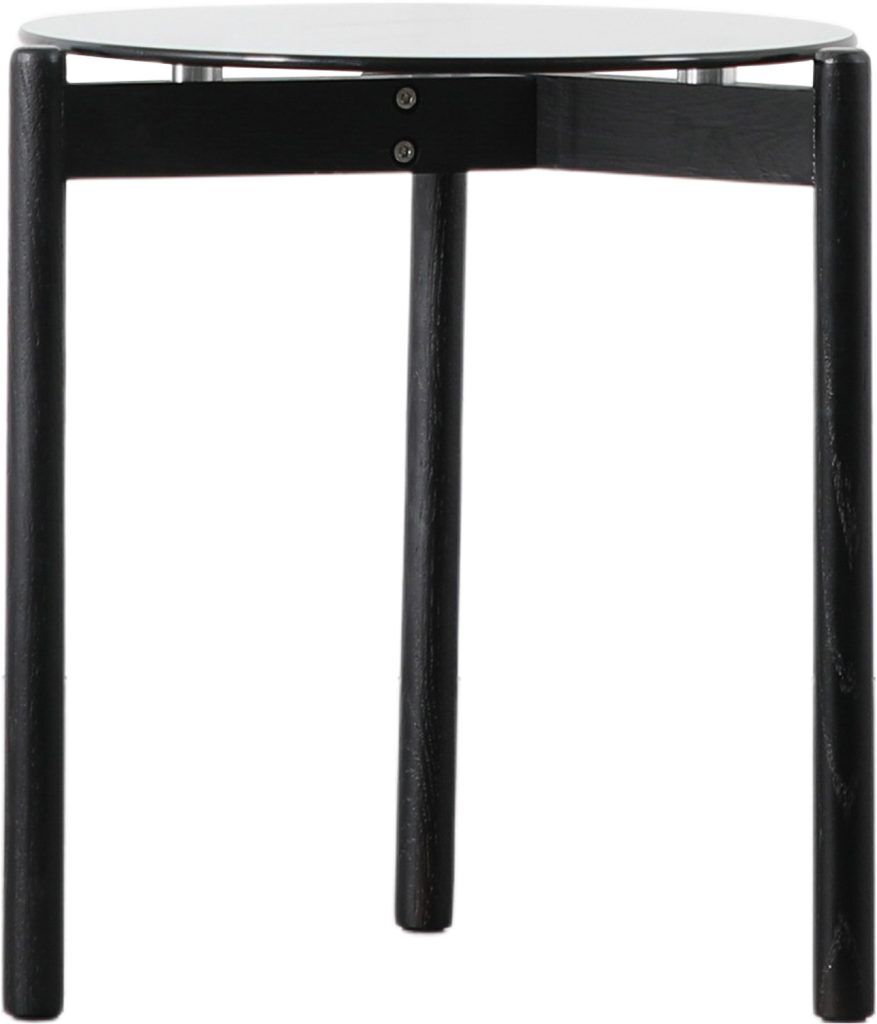 Gallery Direct Moran Side Table Black | Shackletons