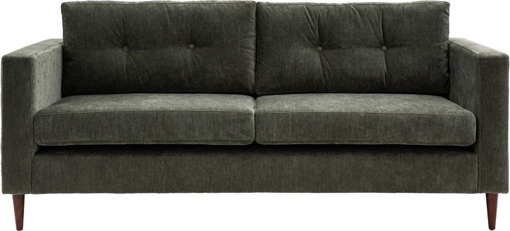 Gallery Direct Whitwell Sofa 3 Seater Forest | Shackletons