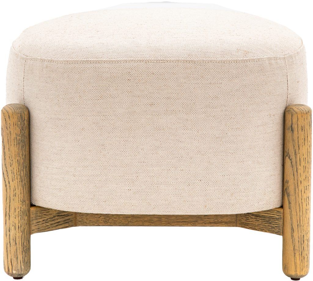 Gallery Direct Tindon Footstool Natural | Shackletons
