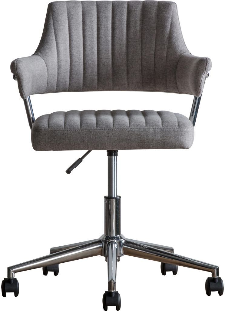 Gallery Direct Mcintyre Swivel Chair Grey | Shackletons