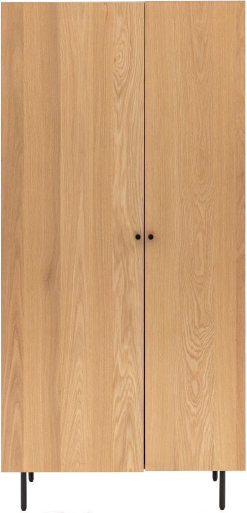 Gallery Direct Ashdown 2 Door Wardrobe Natural | Shackletons