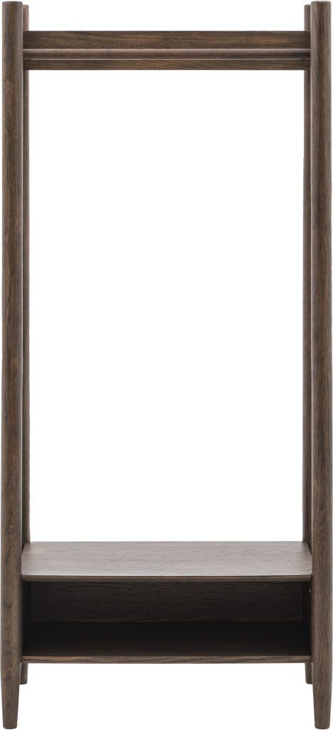 Gallery Direct Hatfield Open Wardrobe Smoked | Shackletons