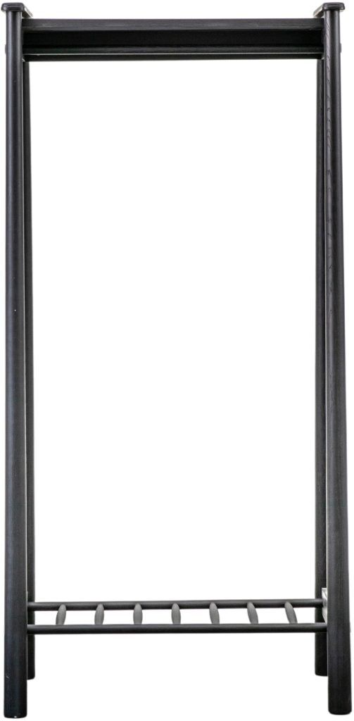 Gallery Direct Wycombe Open Wardrobe Black | Shackletons