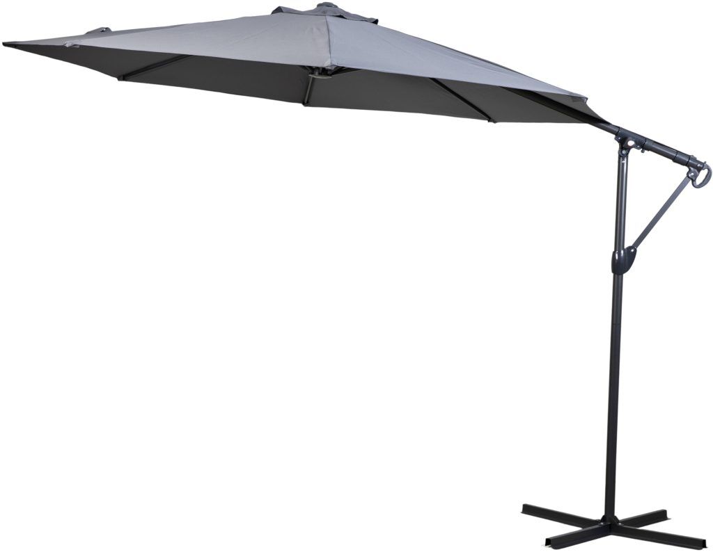 Gallery Garden Vazzano 3m Cantilever Parasol Grey | Shackletons