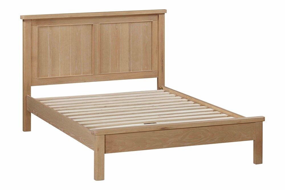 Foxington 135cm Double Bed   Natural Oak | Shackletons