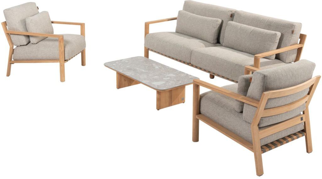 4 Seasons Outdoor Lucas Lounge Set with Footstool | Shackletons