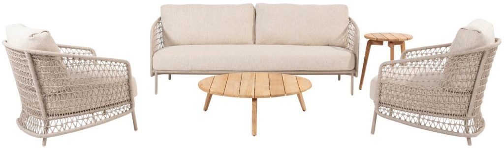 4 Seasons Outdoor Puccini Lounge Set | Shackletons