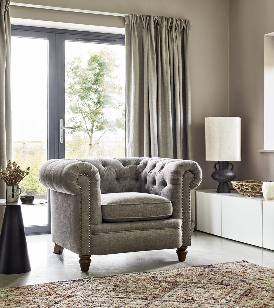 Alexander  James Abraham Junior Chair in Linen | Shackletons