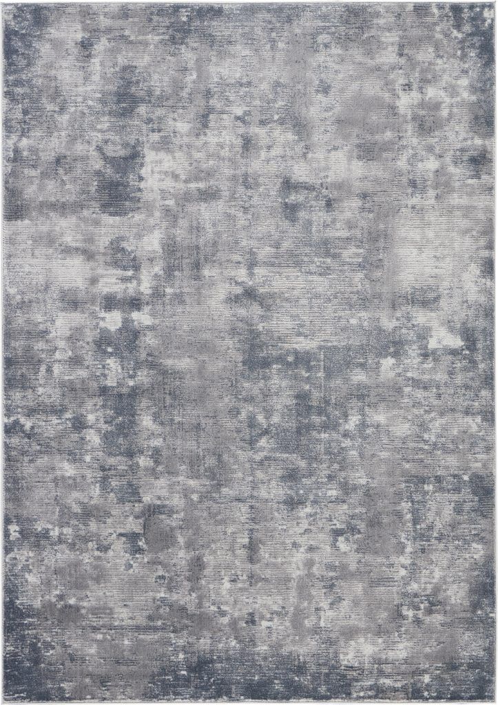 Nourison Rugs   Rustic Textures Rectanglular RUS05 Rug in Grey   18m x 12m | Shackletons