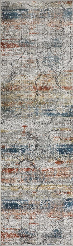 Nourison Rugs   Rustic Textures Runner RUS11 Rug in Multicolour   23m x 066m | Shackletons