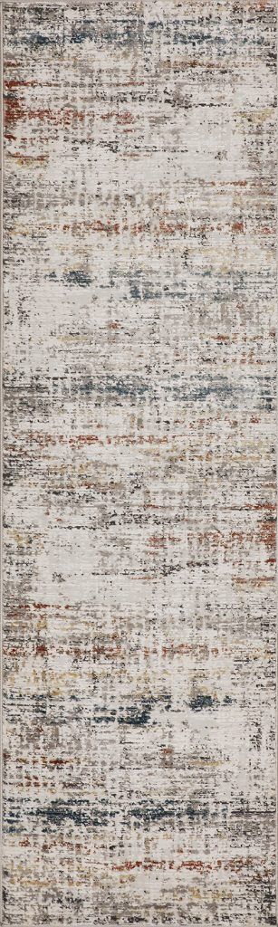 Nourison Rugs   Rustic Textures Runner RUS14 Rug in Grey Multicolour   23m x 066m | Shackletons