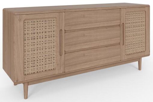 Carlton Furniture   Holcot Rattan Standard Sideboard | Shackletons