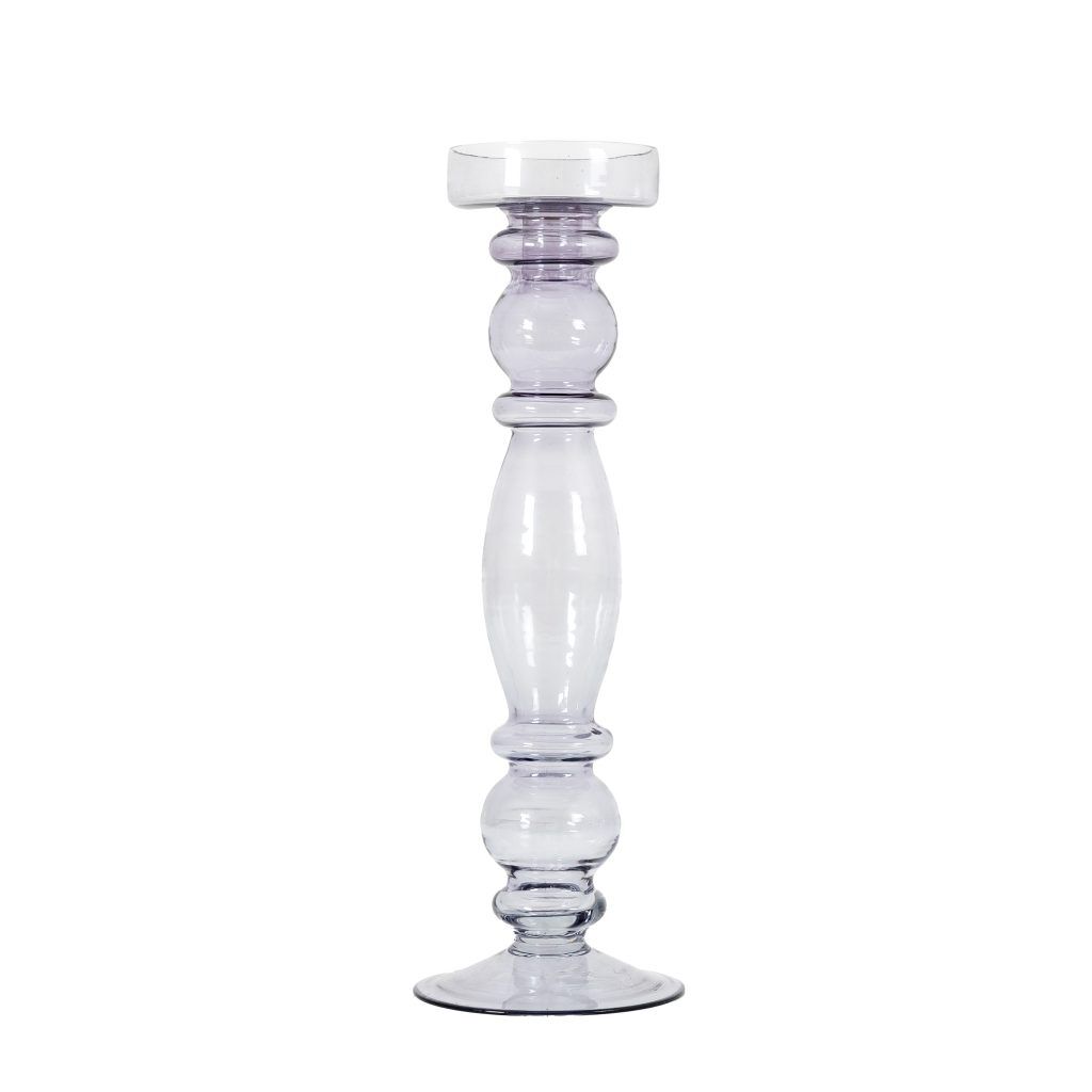 Gallery Direct Bobo Candlestick Large Grey | Shackletons