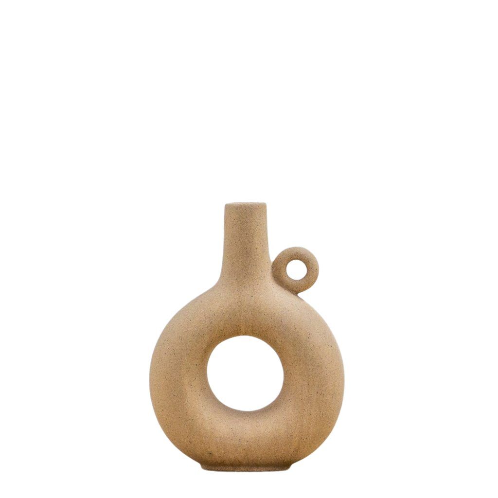 Gallery Direct Soren Vase Oatmeal | Shackletons