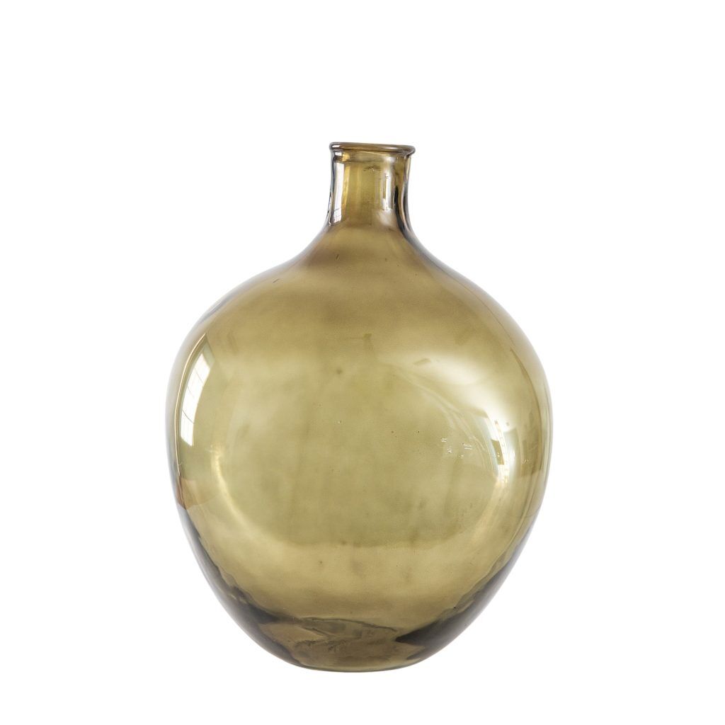 Gallery Direct Burwell Bottle Vase Green | Shackletons