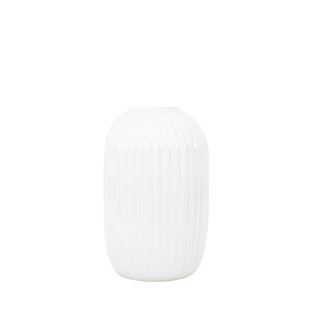 Gallery Direct Fjord Vase Medium White | Shackletons