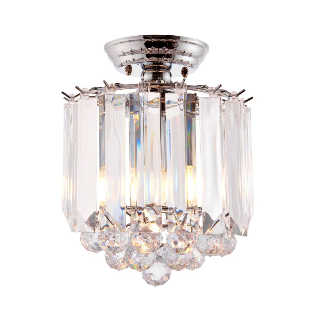 Gallery Direct Fargo Ceiling Lamp Chrome | Shackletons