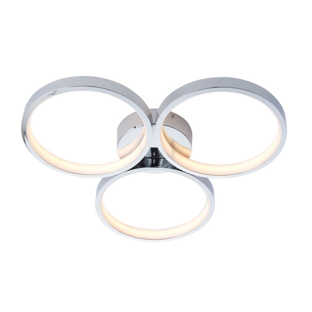Gallery Direct Radius Bathroom 3 Ceiling Light | Shackletons