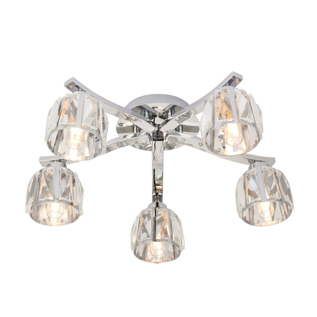 Gallery Direct Ria Bathroom 5 Ceiling Light | Shackletons