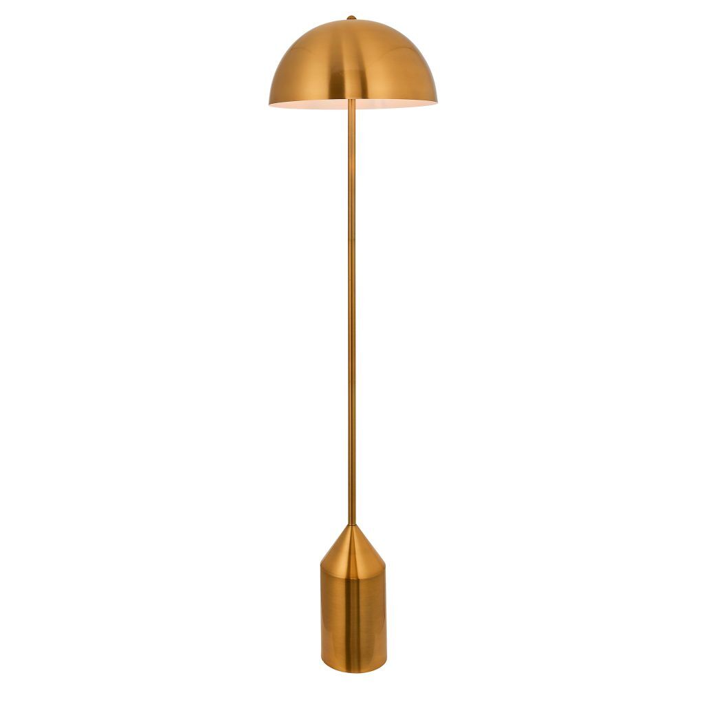 Gallery Direct Nova 1 Floor Light Antique Brass | Shackletons