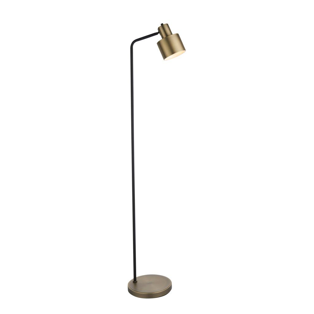 Gallery Direct Mayfield Floor Lamp Brass  Black | Shackletons