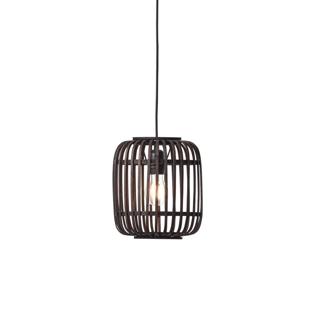 Gallery Direct Mathias 1 Pendant Light Dark Bamboo | Shackletons